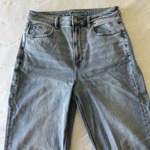 AE Stretch High-rise Mom Jean: Size 12 extra long